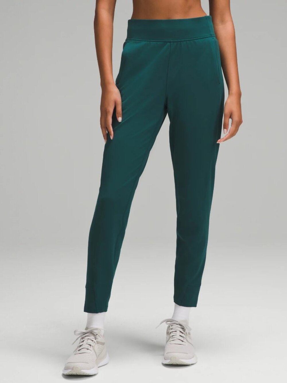 lululemon It's Rulu Run Fleece High-Rise Jogger Storm Teal Size 6